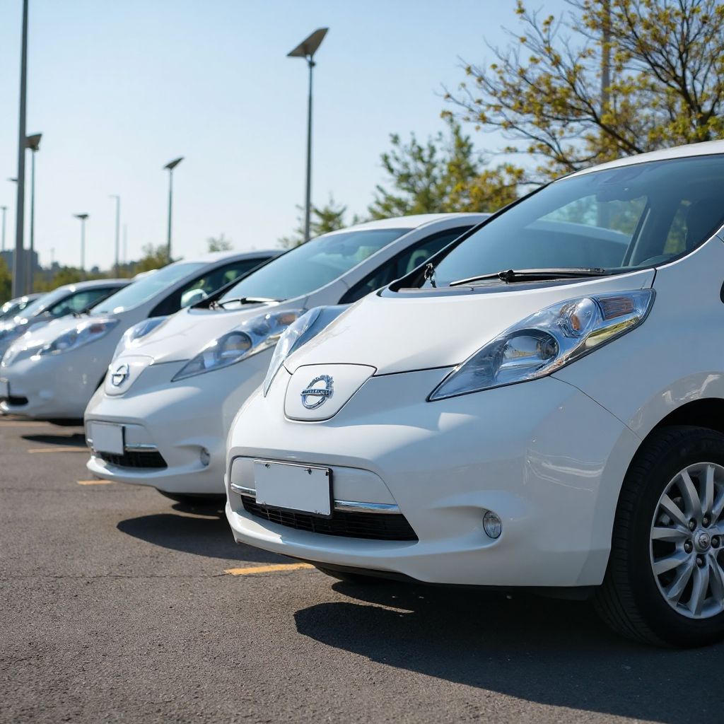 Flota empresarial eléctrica