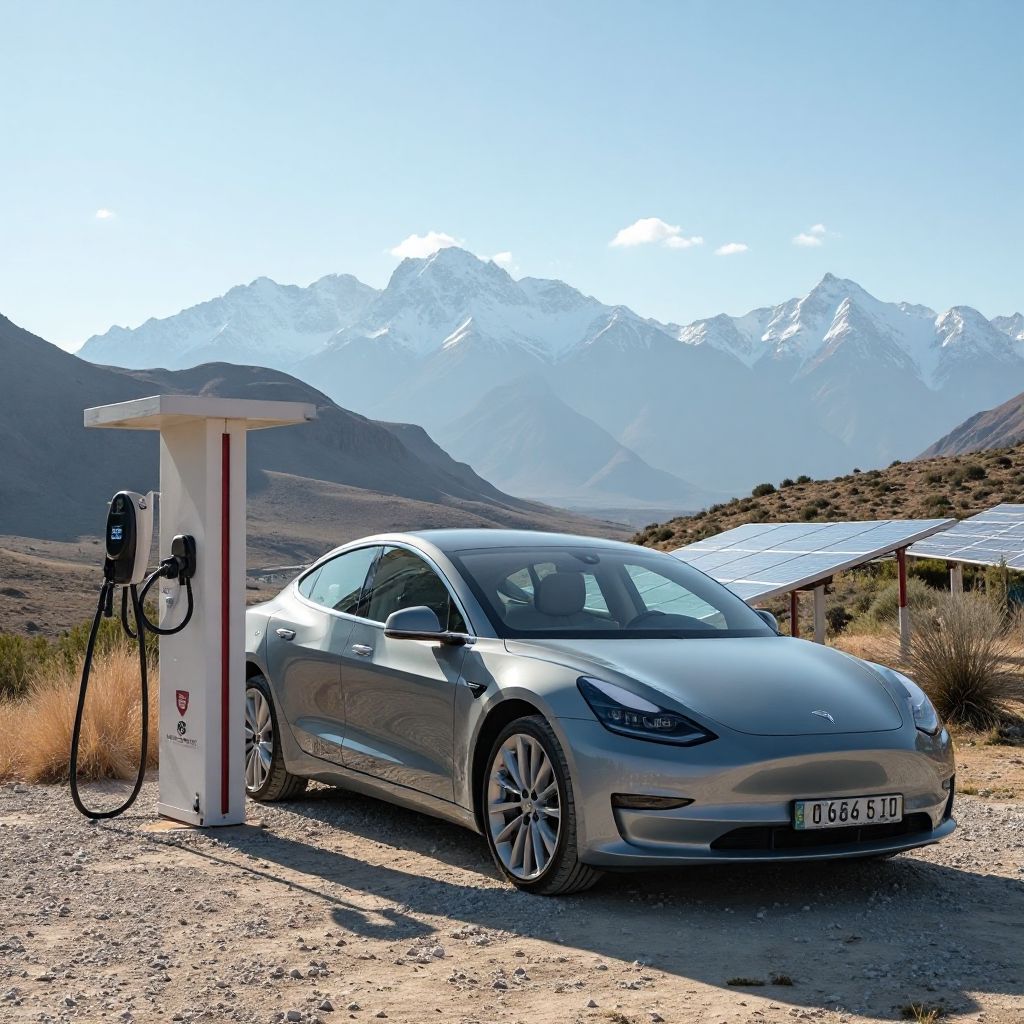 Infraestructura de carga eléctrica en Argentina